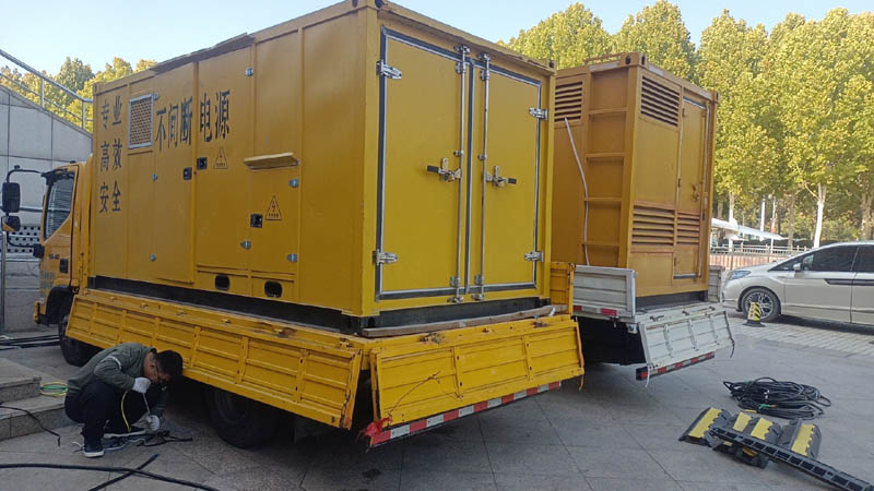 江南柴油发电机组和UPS电源配合使用时的注意事项